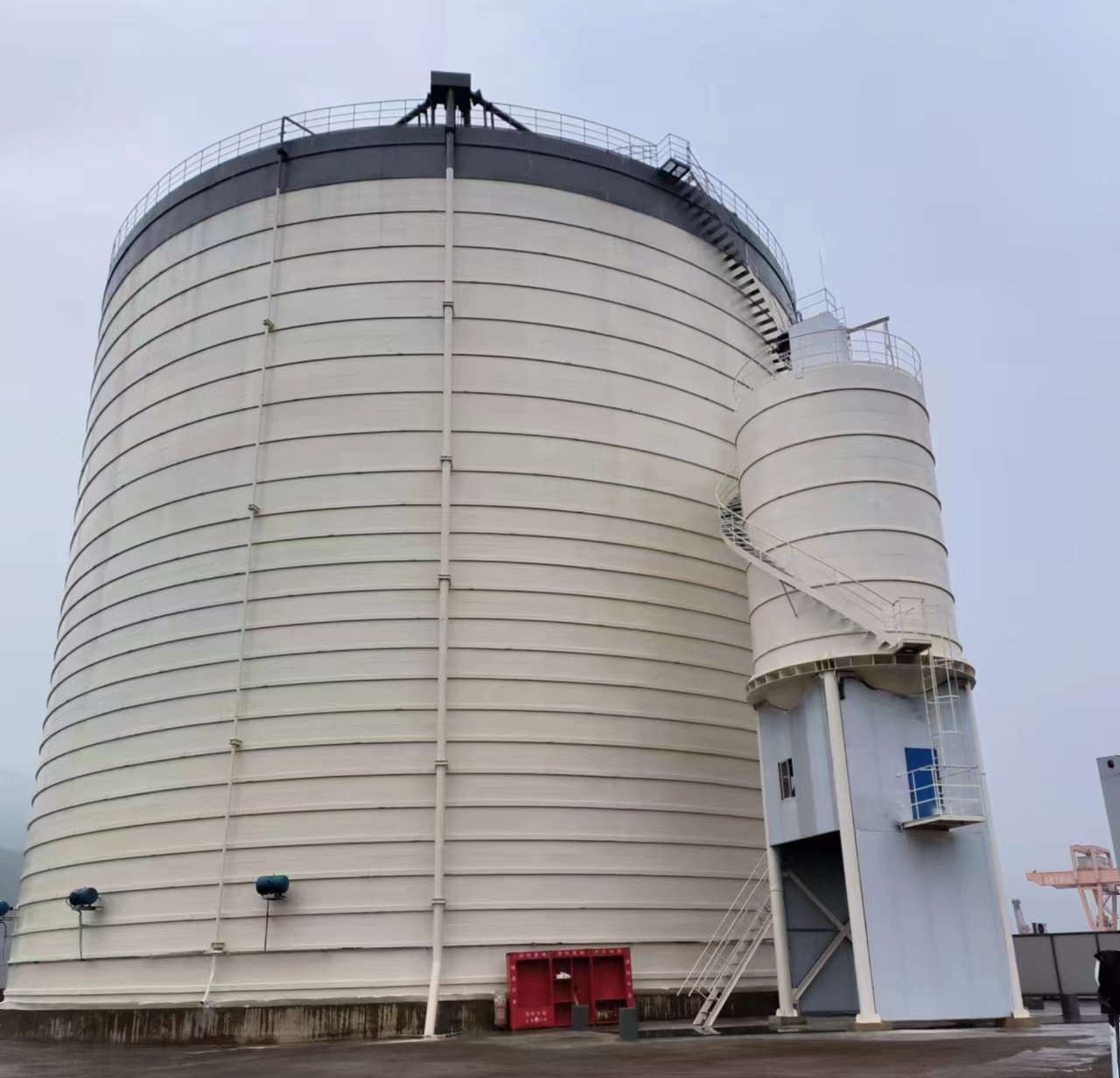 金乡10万吨水泥钢板库